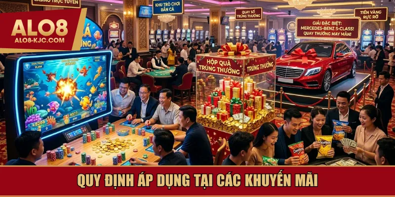 Quy định áp dụng tại các khuyến mãi