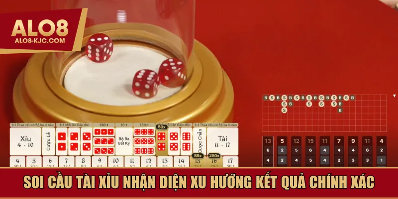 Soi cầu Tài Xỉu nhận diện xu hướng kết quả chính xác